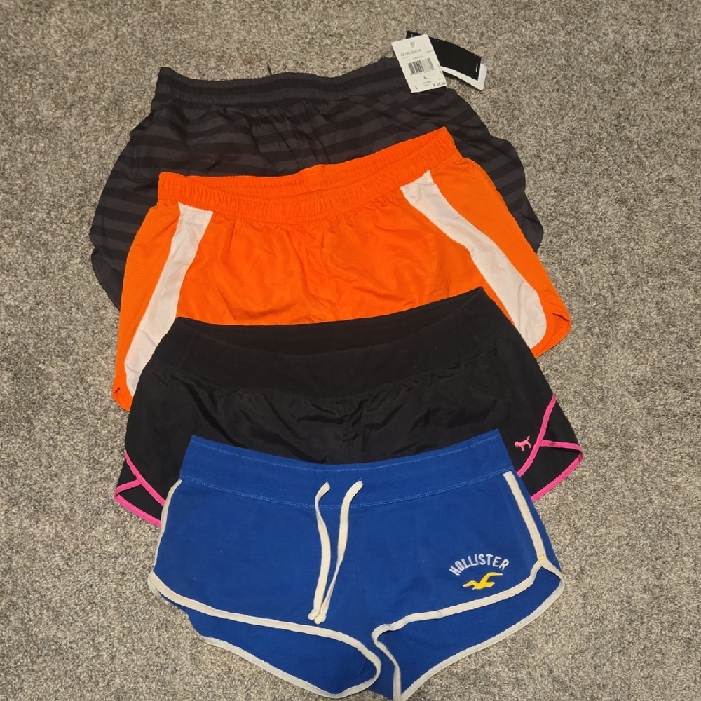 adidas, VS, And Hollister Shorts